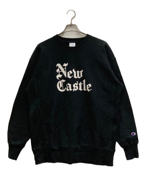 Champion（チャンピオン）Champion (チャンピオン) BEAMS (ビームス) プリントリバースウィーブ ブラック サイズ:XLの古着・服飾アイテム