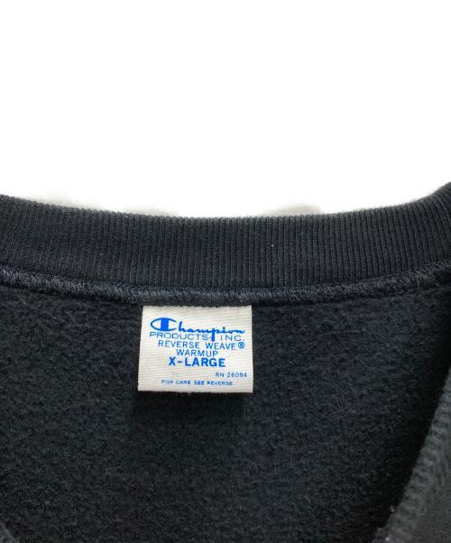 Champion（チャンピオン）Champion (チャンピオン) BEAMS (ビームス) プリントリバースウィーブ ブラック サイズ:XLの古着・服飾アイテム