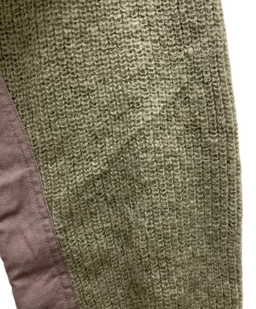 LES SIX（レ シス）LES SIX (レ シス) モヘヤ混クロップドニット グリーン サイズ:2の古着・服飾アイテム