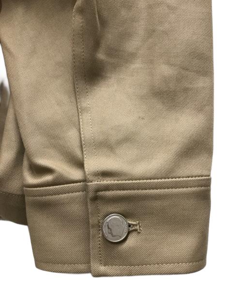 ALEXANDER WANG（アレキサンダー・ワン）ALEXANDER WANG (アレキサンダーワン) オーバーサイズシャツブルゾン ベージュ サイズ:Lの古着・服飾アイテム