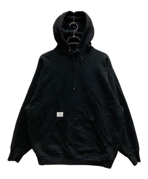 WTAPS（ダブルタップス）WTAPS (ダブルタップス) SIGN 02 HOODY COTTON ブラック サイズ:04の古着・服飾アイテム