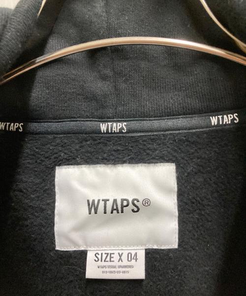 WTAPS（ダブルタップス）WTAPS (ダブルタップス) SIGN 02 HOODY COTTON ブラック サイズ:04の古着・服飾アイテム