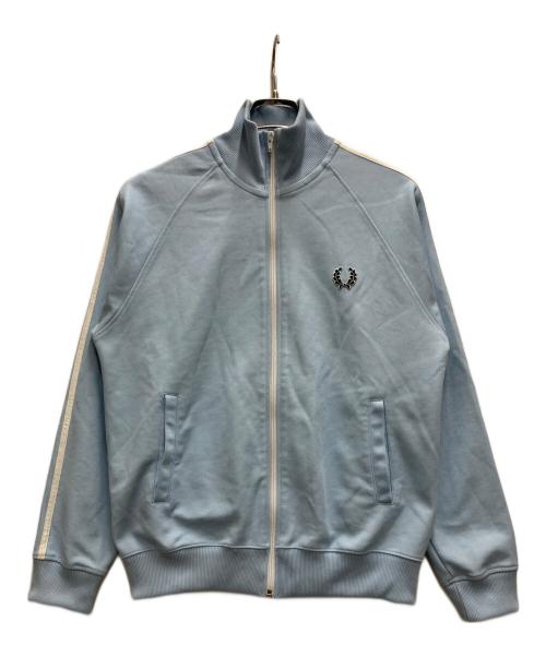 FRED PERRY（フレッドペリー）FRED PERRY (フレッドペリー) TWIN TAPE TRACK JACKET スカイブルー サイズ:Ｓの古着・服飾アイテム