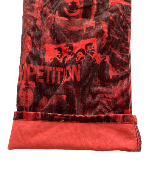 SUPREME（シュプリーム）Supreme (シュプリーム) vibrations corduroy pant レッド サイズ:Ｗ32の古着・服飾アイテム