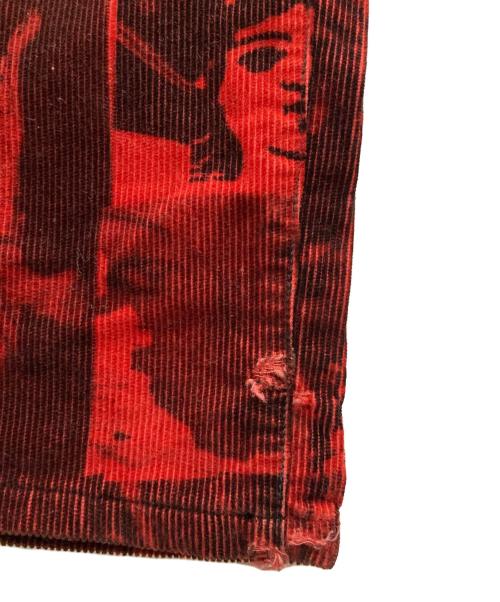 SUPREME（シュプリーム）Supreme (シュプリーム) vibrations corduroy pant レッド サイズ:Ｗ32の古着・服飾アイテム