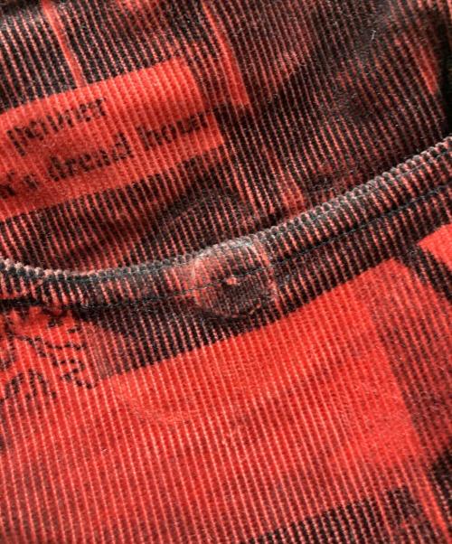 SUPREME（シュプリーム）Supreme (シュプリーム) vibrations corduroy pant レッド サイズ:Ｗ32の古着・服飾アイテム