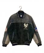 GENUINE MERCHANDISEジェニュイン マーチャンダイズ）の古着「90sレザーブルゾン」｜ブラック