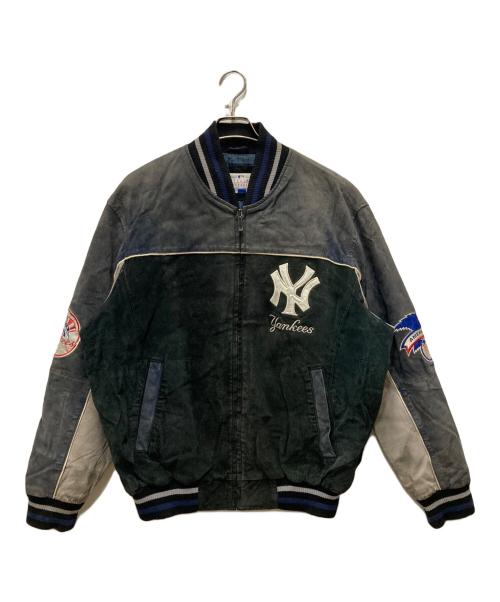 GENUINE MERCHANDISE（ジェニュイン マーチャンダイズ）GENUINE MERCHANDISE (ジェニュイン マーチャンダイズ) 90sレザーブルゾン ブラック サイズ:Lの古着・服飾アイテム