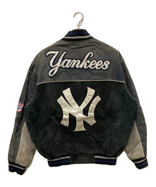 GENUINE MERCHANDISE（ジェニュイン マーチャンダイズ）GENUINE MERCHANDISE (ジェニュイン マーチャンダイズ) 90sレザーブルゾン ブラック サイズ:Lの古着・服飾アイテム