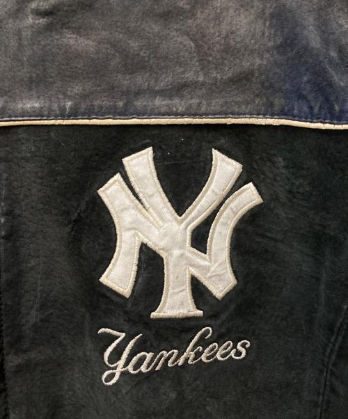 GENUINE MERCHANDISE（ジェニュイン マーチャンダイズ）GENUINE MERCHANDISE (ジェニュイン マーチャンダイズ) 90sレザーブルゾン ブラック サイズ:Lの古着・服飾アイテム