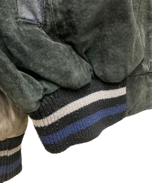 GENUINE MERCHANDISE（ジェニュイン マーチャンダイズ）GENUINE MERCHANDISE (ジェニュイン マーチャンダイズ) 90sレザーブルゾン ブラック サイズ:Lの古着・服飾アイテム