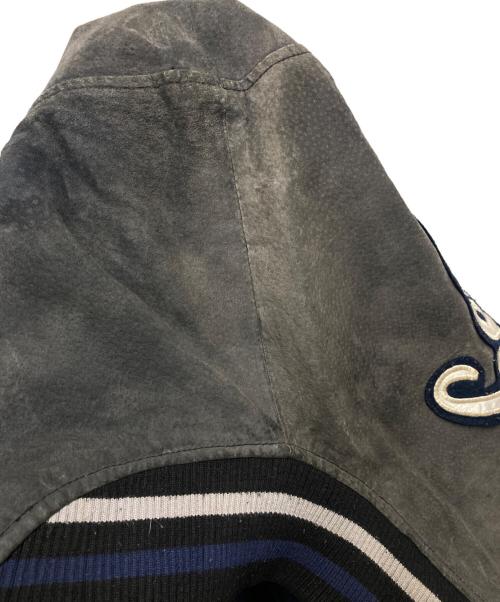 GENUINE MERCHANDISE（ジェニュイン マーチャンダイズ）GENUINE MERCHANDISE (ジェニュイン マーチャンダイズ) 90sレザーブルゾン ブラック サイズ:Lの古着・服飾アイテム