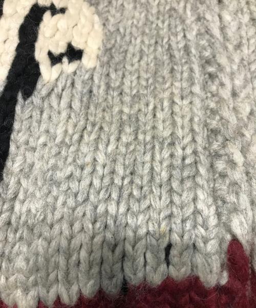 Eddie Bauer（エディーバウアー）Eddie Bauer (エディーバウアー) 80’s－90’sCowichan Sweater グレー サイズ:Lの古着・服飾アイテム