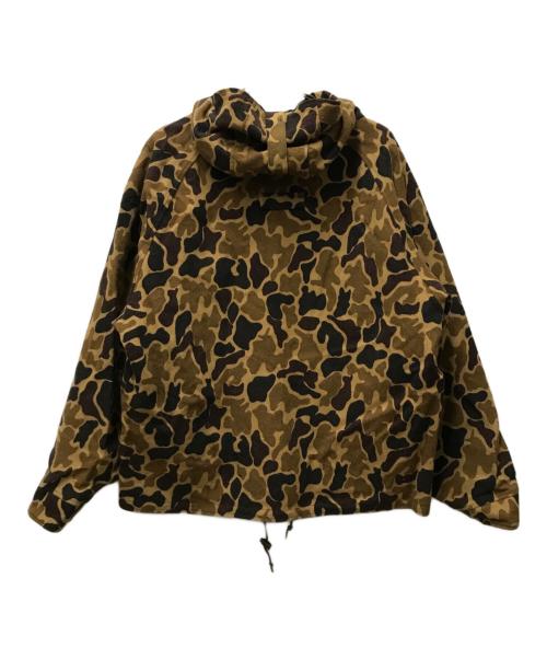 WOOLRICH（ウールリッチ）WOOLRICH (ウールリッチ) 80s ダックハンターカモマウンテンパーカー ブラウン サイズ:XLの古着・服飾アイテム