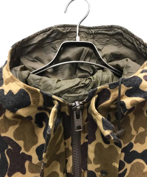 WOOLRICH（ウールリッチ）WOOLRICH (ウールリッチ) 80s ダックハンターカモマウンテンパーカー ブラウン サイズ:XLの古着・服飾アイテム
