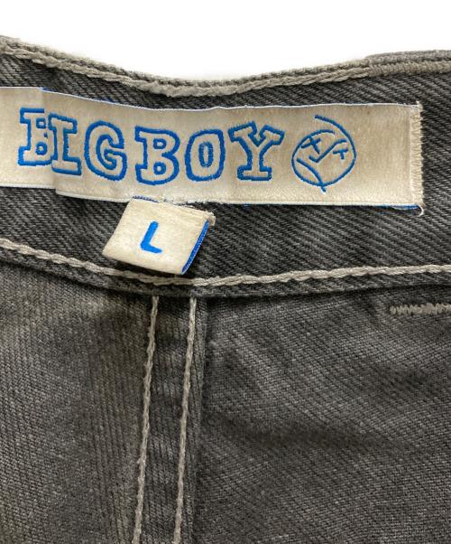 POLAR SKATE CO.（ポーラースケートカンパニー）Polar Skate Co. (ポーラースケートカンパニー) BIG BOY デニムショーツ ブラック サイズ:Ⅼの古着・服飾アイテム