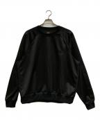 Needlesニードルズ）の古着「Track Crew Neck Shirt Poly Smooth」｜ブラック