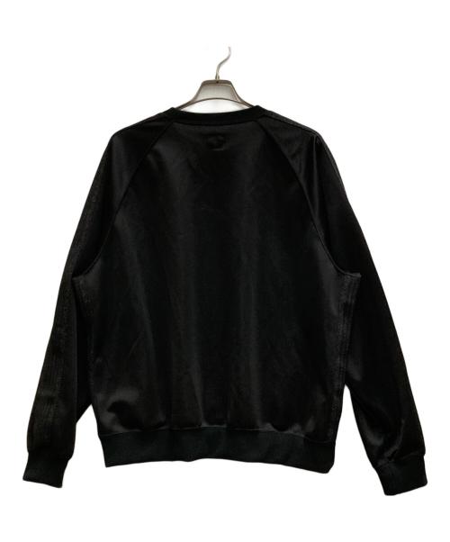 Needles（ニードルズ）Needles (ニードルズ) Track Crew Neck Shirt Poly Smooth ブラック サイズ:Ⅼの古着・服飾アイテム