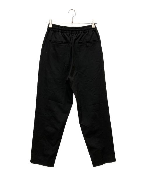 MARKAWARE（マーカウェア）MARKAWARE (マーカウェア) ウールイージータックパンツ ブラック サイズ:2の古着・服飾アイテム