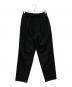 MARKAWARE（マーカウェア）の古着「ウールイージータックパンツ」｜ブラック
