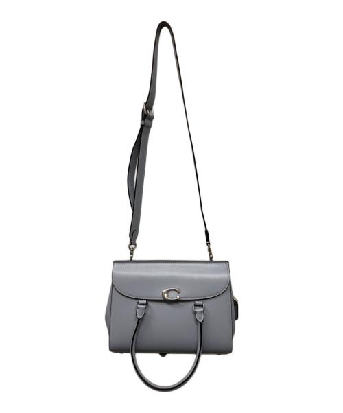 COACH（コーチ）COACH (コーチ) ブルーム キャリーオール ショルダーバッグ ブルーの古着・服飾アイテム