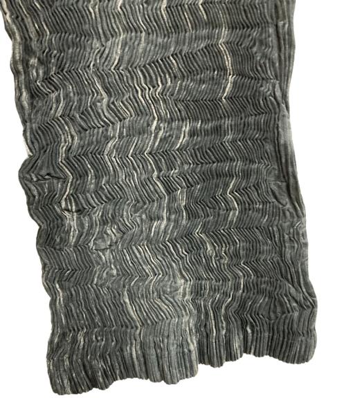 ISSEY MIYAKE（イッセイミヤケ）ISSEY MIYAKE (イッセイミヤケ) プリーツパンツ グレー サイズ:Ⅿの古着・服飾アイテム