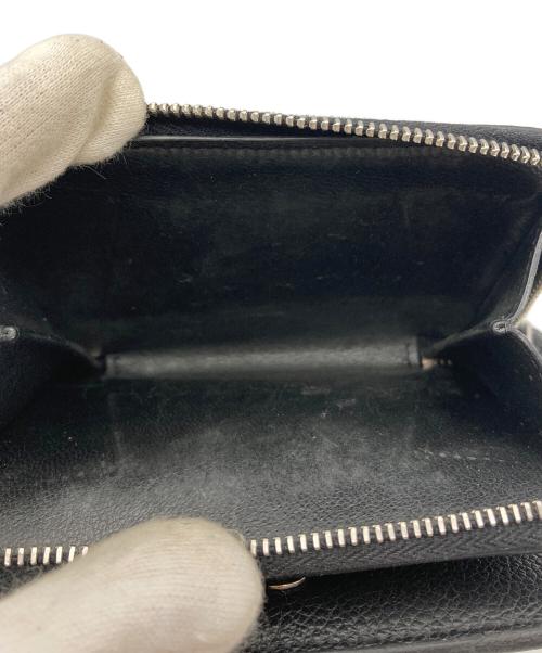 Saint Laurent Paris（サンローランパリ）Saint Laurent Paris (サンローランパリ) リヴゴーシュコンパクトウォレット ブラックの古着・服飾アイテム