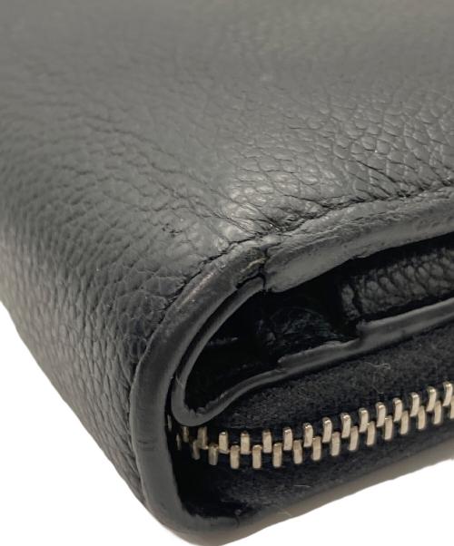 Saint Laurent Paris（サンローランパリ）Saint Laurent Paris (サンローランパリ) リヴゴーシュコンパクトウォレット ブラックの古着・服飾アイテム