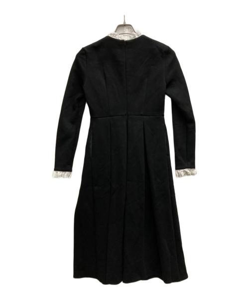 TSURU by MARIKO OIKAWA（ツルバイマリコオイカワ）Tsuru by Mariko Oikawa (ツルバイマリコオイカワ) Georgius ワンピース ブラック サイズ:34の古着・服飾アイテム