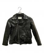 beautiful peopleビューティフルピープル）の古着「vintage leather riders jacket」｜ブラック