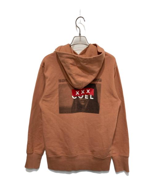COEL（コエル）COEL (コエル) GOD SELECTION XXX (ゴッドセレクショントリプルエックス) バックプリントパーカー オレンジ サイズ:Ｓの古着・服飾アイテム