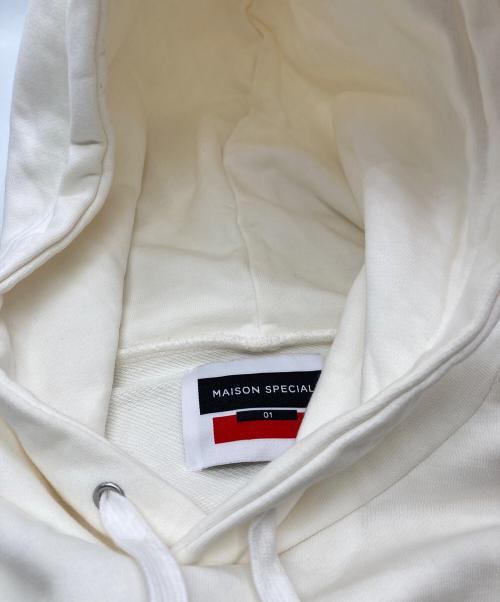 MAISON SPECIAL（メゾンスペシャル）MAISON SPECIAL (メゾンスペシャル) パーカー ホワイト サイズ:1の古着・服飾アイテム