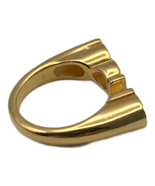 GUCCI（グッチ）GUCCI (グッチ) ロゴリング ゴールド サイズ:13号の古着・服飾アイテム