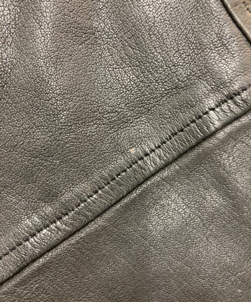 Schott（ショット）Schott (ショット) レザーブルゾン ブラック サイズ:FREEの古着・服飾アイテム