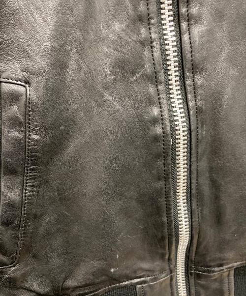 Schott（ショット）Schott (ショット) レザーブルゾン ブラック サイズ:FREEの古着・服飾アイテム