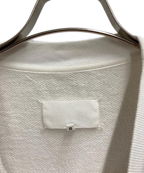 Maison Margiela（メゾンマルジェラ）Maison Margiela (メゾンマルジェラ) アブストラクトロゴスウェット ホワイト サイズ:Sの古着・服飾アイテム