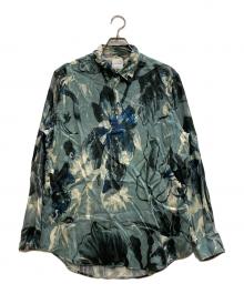 PAUL SMITH（ポールスミス）の古着「総柄シャツ」｜スカイブルー