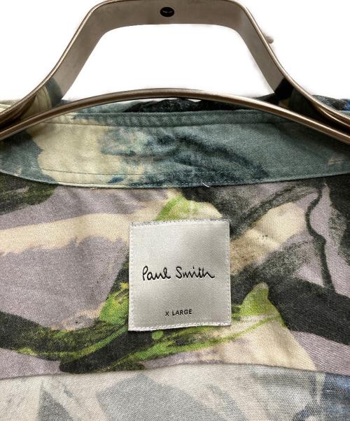 PAUL SMITH（ポールスミス）Paul Smith (ポールスミス) 総柄シャツ スカイブルー サイズ:XLの古着・服飾アイテム