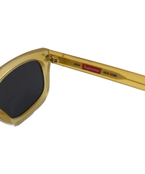 SUPREME（シュプリーム）Supreme (シュプリーム) Avon Sunglasses Gold ゴールドの古着・服飾アイテム