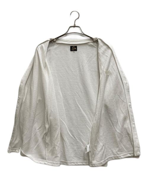 Needles（ニードルズ）Needles (ニードルズ) V Neck Cardigan ホワイト サイズ:XLの古着・服飾アイテム