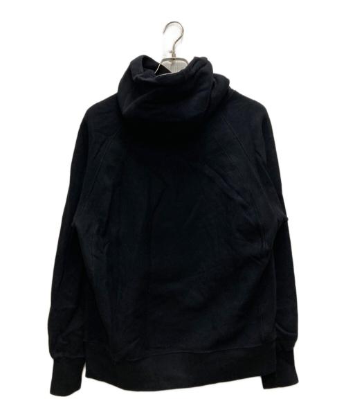 Engineered Garments（エンジニアドガーメンツ）Engineered Garments (エンジニアドガーメンツ) プリントプルオーバーフーディ ブラック サイズ:Mの古着・服飾アイテム