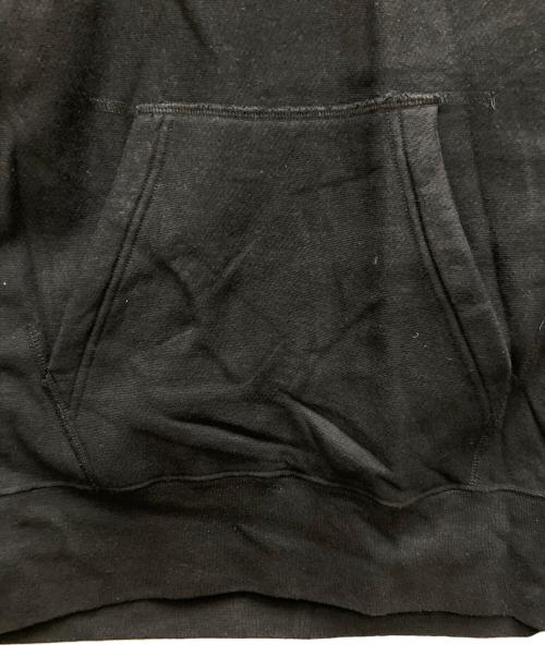 Engineered Garments（エンジニアドガーメンツ）Engineered Garments (エンジニアドガーメンツ) プリントプルオーバーフーディ ブラック サイズ:Mの古着・服飾アイテム