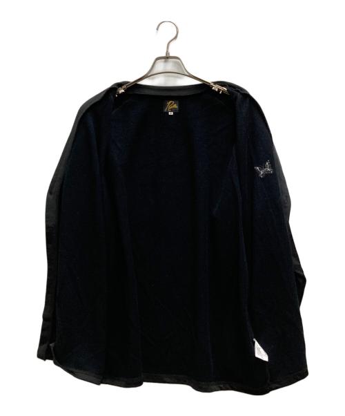 Needles（ニードルズ）Needles (ニードルズ) V-Neck Cardigan ブラック サイズ:XLの古着・服飾アイテム