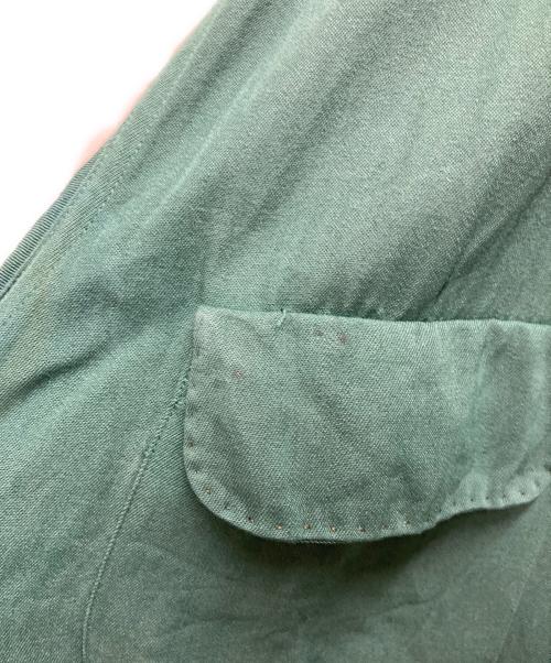 McGREGOR（マクレガー）McGREGOR (マクレガー) 50s-60sオープンカラーレーヨンギャバシャツ グリーン サイズ:Ⅿの古着・服飾アイテム