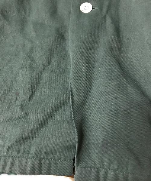 McGREGOR（マクレガー）McGREGOR (マクレガー) 50s-60sオープンカラーレーヨンギャバシャツ グリーン サイズ:Ⅿの古着・服飾アイテム