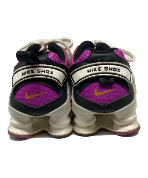 NIKE（ナイキ）NIKE (ナイキ) SHOX TL NOVA パープル×ブラック サイズ:US 7の古着・服飾アイテム