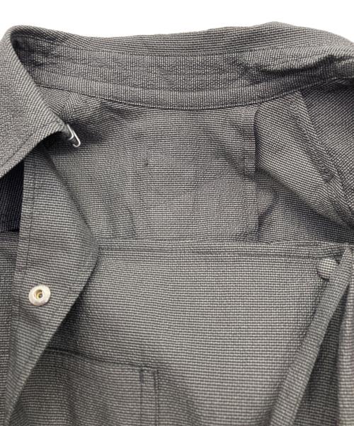 IRENE（アイレネ）IRENE (アイレネ) マイクロギンガムチェックコート グレー サイズ:36の古着・服飾アイテム