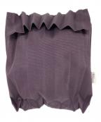 me ISSEY MIYAKEミーイッセイ ミヤケ）の古着「プリーツバッグ」｜パープル