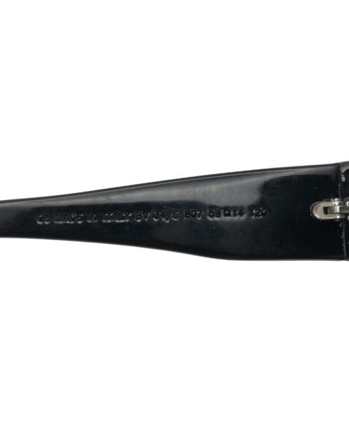 BOTTEGA VENETA（ボッテガベネタ）BOTTEGA VENETA (ボッテガベネタ) サングラス ブラック サイズ:SIZE 59□14 120の古着・服飾アイテム