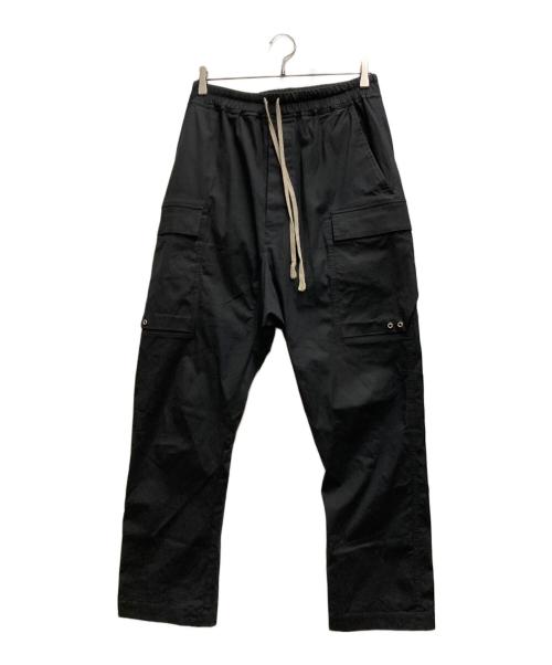 RICK OWENS（リックオウエンス）RICK OWENS (リックオウエンス) GETHSEMANE CARGO LONG PANTS ブラック サイズ:50の古着・服飾アイテム